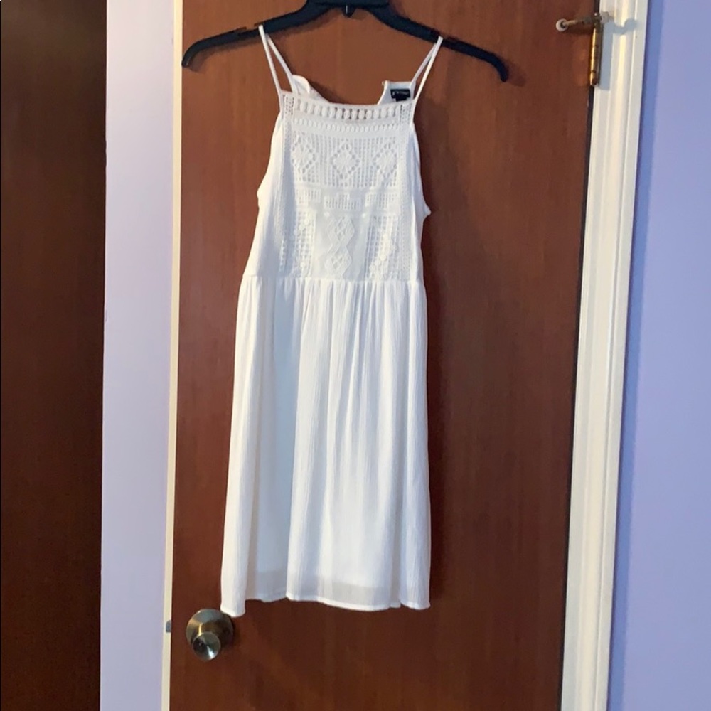 Girls white dress